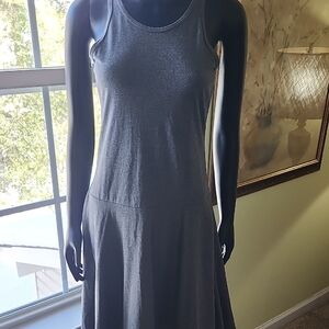 Gray Sleeveless Women's Dress